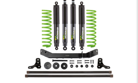 FOAM CELL PRO 2" SUSPENSION LIFT KIT SUITED FOR TOYOTA 100 SERIES LAND CRUISER/LEXUS LX470 - STAGE 2
Ironman 4x4