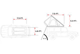 IRONMAN4X4 SWIFT 1400 HARD SHELL ROOFTOP TENT